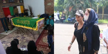 Ada Meriam Bellina Hingga Cut Keke, Potret Suasana Rumah Duka Aktor Senior Eeng Saptahadi - Dipadati Rekan Artis yang Melayat