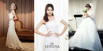 Aduhai, Artis-Artis Korea Ini Makin Anggun Dengan Gaun Pengantin