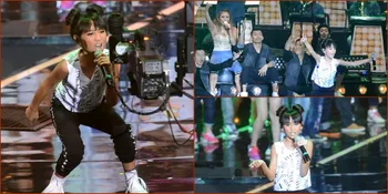 Aksi Super Enerjik Chloe Xaviera di Panggung Konser Agnez Mo