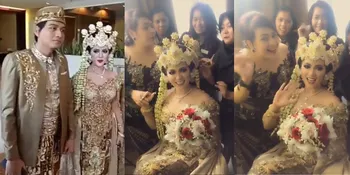 Anggun Bak Princess, Tiara Dewi Pakai Siger Sunda di Akad Nikah