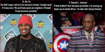 Anti Trump, Para Artis Hollywood Ini Ingin Pindah Kewarganegaraan