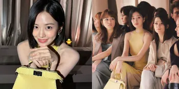 Auranya Mahal! 8 Potret Cantik Yujin IVE Hadiri Fendi Show di Milan Fashion Week