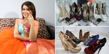Awas Ngiler! Ini Dia Koleksi Sepatu Cantik Milik Siti Liza