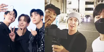 Bak Tom and Jerry, Intip 8 Momen Kocak Yonghwa dan Minhyuk CNBLUE Rebutan Bikin Vlog Untuk Konser Musim Gugur di Jepang!