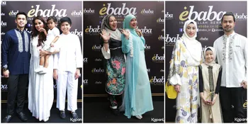 Begini Gaya Busana Muslim Selebritis di Peluncuran Ebaba, Elegan!
