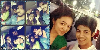 Begini Saat Shafaq Naaz & Sheezan 'Pangeran Murad' Doyan Selfie!