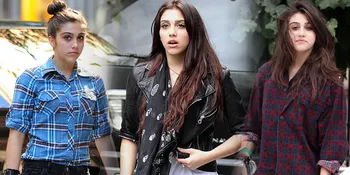 Berbagai Gaya Keren Putri Madonna Saat di Jalan, Cantik Atau ...