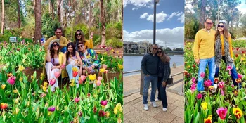 Bertahun LDR, 8 Potret Cindy Claudia Bahagia Suami Ikut ke Australia - Piknik Bersama Keluarga