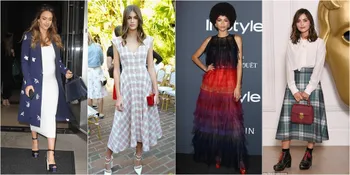 Best Dressed: Kaia Gerber Tampil Feminin - Bumil Jessica Alba