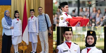 Bikin Bangga dan Haru Orang Tua, Ini 8 Potret Kedua Putri Rionaldo Stokhorst Jadi Paskibra