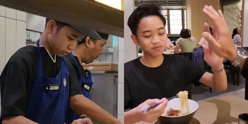 Bikin Bangga Ortu, Potret Juno Anak Remaja Imam Darto Kerja di Dapur Restoran