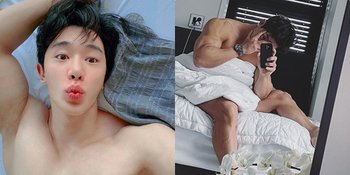 Bikin Hati Fans Dag Dig Dug! Ini 7 Potret Wonho Eks Monsta X Bangun Tidur, Telanjang Dada Pamer Tubuh Kekar