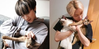 Bikin Iri Fans! 8 Foto Momen Menggemaskan Ten NCT Bersama Kucing Peliharaan, Beri Pelukan Sampai Ciuman Manja