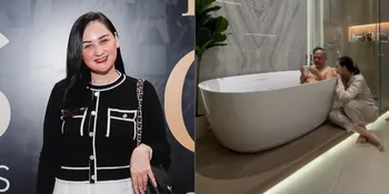 Bisa Buat Ngopi Hingga Deep Talk, 8 Potret Kamar Mandi di Rumah Mona Ratuliu yang Kelewat Mewah - Jadi Spot Foto Favorit Tamu