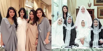 Bukber Ala Girlsquad, Kompak Pakai Kaftan & Bareng Anak Yatim
