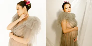 Bumil Makin Cantik, Potret Stella Cornelia Istri Fendy Chow Pamer Bare Babybump - Anggun Pakai Gaun Transparan