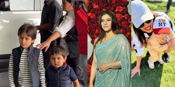 Candid Bollywood of The Week, AbRam Tirukan Gaya SRK - Taimur dan Jeh Akur Banget