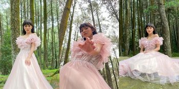Cantik bak Cinderella, 8 Potret Sridevi DA5 Photoshoot di Hutan Pinus - Aura Bintang Kian Terpancar