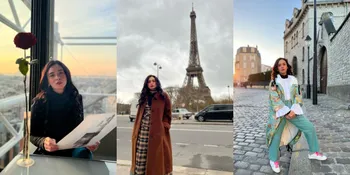Cantiknya Nggak Ada Obat, 10 Potret Liburan Seru Ayushita di Paris - Pesona Sang Model Auto Bikin Terpana