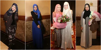 Cantiknya Para Selebriti Berhijab di Acara Muslim Fashion Capital