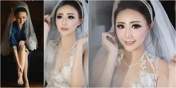 Cantiknya Ryn Eks Chibi di Hari Pernikahannya Dengan Ivan