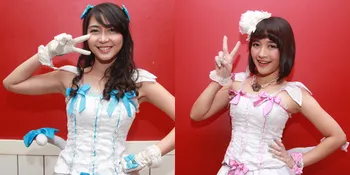 Cantiknya Ve dan Kinal JKT48 - Deg-Degan Jelang Live Streaming