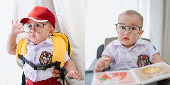 Cuteness Overload! 11 Potret Rayyanza Banget Pakai Seragam SD - Saking Gemasnya Bikin Netizen Ingin 'Gigit' Sampai Nekat Mau 'Nyulik'