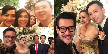 Deretan Artis, Jokowi & Ahok Hadiri Pesta Pernikahan Olga Lydia