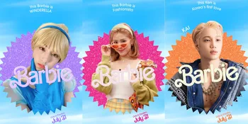 Deretan Editan Idol Jadi Poster Film 'BARBIE', Ada yang Disebut Nyata Mirip Bonekanya