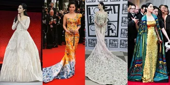 Deretan Gaun Unik Cantik Fan Bingbing, Bak Angel - Kaisar Wanita