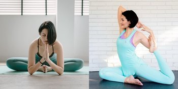 Deretan Pose Yoga Rima Melati Adams, Tetap Fit dan Cantik Awet Muda di Usia Hampir 42 Tahun - Tampak Tato di Punggung