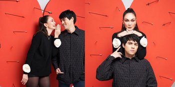 Dereten Photoshoot Luna Maya dengan Maxime Bouttier di Perayaan Valentine