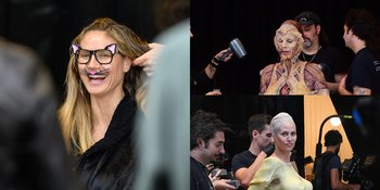 Detail Kostum Halloween Heidi Klum, Alien Mengerikan Terinspirasi Sang Suami
