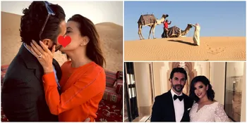 Detail Tunangan Eva Longoria di Tengah Gurun, Penuh Cinta Kasih