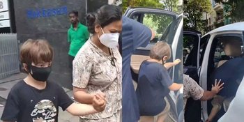 Detik-detik AbRam Khan Anak SRK Diseret dan Didorong Baby Sitter, Picu Kemarahan Netizen India