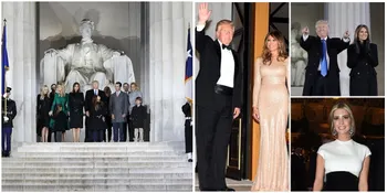 Detik-Detik Pelantikan, Keluarga Trump Kumpul di Pre Inaugurasi