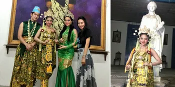 Dewi Perssik-Fifie Buntaran Hadiri Pemutaran PANTAI SELATAN di Solo