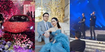 Bryan Westlife Nyanyi di Nikahan, Intip 22 Potret Pernikahan Crazy Rich Surabaya yang Viral 