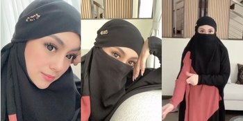 Dikabarkan Mualaf, 7 Potret Celine Evangelista Saat Berhijab dan Pakai Cadar yang Makin Cantik