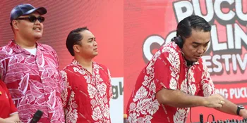 Dipha Barus Manggung di Festival Kuliner, Kaget Antusiasme Penonton yang Penuhi Bundaran HI