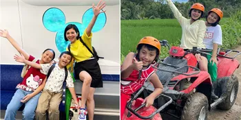 Ditinggal Mati Suami Sejak 3 Tahun Lalu, 8 Potret Intan RJ Super Mom Momong 2 Anak