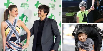 Ekspresi Lucu Wajah Anak Miranda Kerr - Seganteng Orlando Bloom