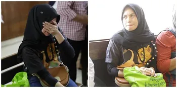 Ekspresi Sedih Istri Zul Zivilia Saat Tahu Sang Suami Divonis Dari Seumur Hidup Menjadi 18 Tahun Penjara, Teringat Cicilan Rumah & Biaya Sekolah Anak