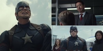 Emosional! 'CIVIL WAR', Perang Antara Captain America Vs Iron Man