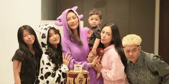 Potret Erika Carlina Rayakan Ulang Tahun Bareng Rachel Vennya dan Fuji, Kompak Pakai Kostum