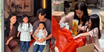 Felicya Angelista Ajarkan Anak Berbagi dari Kecil, Beri Sembako ke Warga