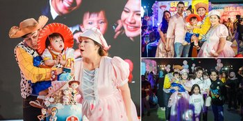 Felicya Angelista dan Caesar Hito Gelar Pesta Ultah Mewah untuk Baby Bible, Bertema 'TOY STORY' - Undang Banyak Artis