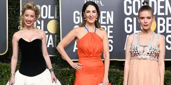 FOTO: 10 Artis Bergaun Terburuk di Red Carpet Golden Globes 2019