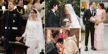 FOTO: 9 Pasangan Artis Yang Menikah Tahun 2018, Romantis Banget!