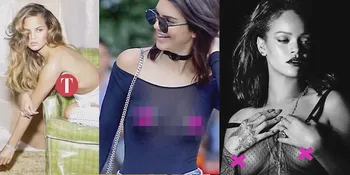 FOTO: 9 Selebriti Hollywood Ini Tak Pernah Sungkan Pose Topless
